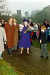 Harry s bakom, kraljicom Elizabetom i djedom, princem Philipom 1992. u Sandringhamu