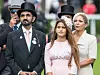 Princeza Haya od Jordana 2018.s bivšim suprugom i kćeri Al-Jaliom na konjičkoj utrci Royal Ascot