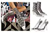 Gležnjače s uzorkom; My Theresa (895 eura)/ cipele na potpeticu; My Theresa (650 eura) / Fotografije: Jimmy Choo