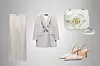 Hlače donji dio odijela Zara (29,95 eura)/Dugi sako uz tijelo Zara (59,95 eura)/Torbica Gucci (2500 eura)/Cipele s visokim potpeticama Zara (45,95 eura)