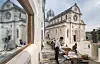 Sibenik, 170415. Konoba Pelegrini. Na fotografiji: konoba Pelegrini nalazi se uz sibensku katedralu sv. Jakova. Foto: Tom Dubravec / CROPIX