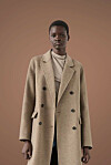 Massimo Dutti kaput u boji devine dlake