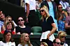 LONDON, ENGLAND - JULY 04: Maria Sharapova of Russia the girlfriend of Grigor Dimitrov of Bulgaria watches his Gentlemen's Singles semi-final match against Novak Djokovic of Serbia on day eleven of the Wimbledon Lawn Tennis Championships at the All England Lawn Tennis and Croquet Club on July 4, 2014 in London, England. (Photo by Clive Brunskill/Getty Images)