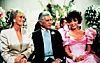 Joan Collins s Lindom Evans i Johnom Forsytheom, kolegama iz super popularne sapunice Dinastija