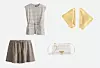 Top 19,99 eura H&M/ Naušnice Amali 210 eura, Dellure/ Mini suknja 24,99 eura H&M/ Torbica 26,60 eura Aldo/