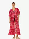 Pink Label Haljina za plažu ‘BEACHWEAR RASBERRY RAINBOW‘ - Trešnja Crvena boja - prije 109,90 eura, sada 79,11 eura
