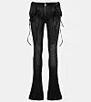 Blumarine Low-rise slim-fit flared jeans - prije 670 eura, sada 469 eura