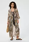 Kaffe KAFFE KASEA PRINTED COVER-UP - Dodaci za plažu - brown leopard - prije 49,95 eura, sada 39,96 eura