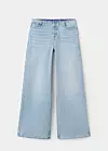 Traperice wide leg s neobrađenim strukom - 49,99 eura