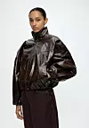 Copenhagen Muse KRISTA - Kožnata jakna - mulch - 347,60 eura