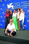 S ekipom iz filma, glumicama Maddalenom Crippa, Mayom Sansa, Dominique Sanda i Albom Rohrwacher te redateljicom Laurom Bispuri
