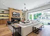 Demi Lovato has splashed out million on a new Los Angeles home. The actress and singer - now engaged to actor Max Ehrich - has snapped up the home in the family-friendly Studio City neighbourhood. She recently sold her Sunset Strip mansion where she suffered a drug overdose. Newly built in the trendy modern farmhouse style, the home has top-of-the-line kitchen appliances, a wet bar-equipped lounge, an elevator, and a soundproof home cinema. The 8,500 square foot property has six bedrooms and nine bathrooms. There’s a short, gated driveway before the two-car garage, plus a longer gated driveway that leads down to a second underground garage with room for up to four luxury vehicles. The .37-acre lot includes colourful gardens, a large lawn, abundant patio space, a sparkling pool/spa, and a full outdoor kitchen with built-in BBQ. Inside are wide-plank hardwood floors, high ceilings, and plenty of light filtering in through oversized windows. The open floorplan connects the public rooms. The formal dining room and family room both open — via large banks of disappearing glass sliding doors — to various parts of the garden. It’s a full-fledged smart home with security cameras, lights, and other audio/visual equipment which can be controlled remotely. Upstairs, the master bedroom suite features a fireplace, built-in shelving, and a walk-in closet, plus a gorgeous bathroom with dual vanities and a soaking tub. The basement lounge has a wine closet, bar and looks directly into the four-car underground garage.,Image: 557187401, License: Rights-managed, Restrictions: , Model Release: no, Credit line: IMP Features / IMP Features / Profimedia