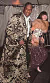 Editor-at-large Andre Leon Talley and Editor-in-chief Anna Wintour attend the Costume Institute gala at the Metropolitan Museum of Art, New York, New York, 1999. (Photo by Rose Hartman/Getty Images)