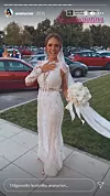 Mia Pojatina zablistala je u vjenčanici od 15.000 kuna