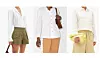 Bluza od pamuka s izvezenim detaljima Chloe; Matches Fashion (890 eura)/ košulja s naborima Ganni; Farfetch (145 funti)/ Crepe de Chine košulja Bottega Veneta; Matches Fashion (1100 eura)