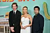 Redatelj Wes Anderson s glumcima Scarlett Johansson i Jasonom Schwartzmanom na njujorškoj premijeri