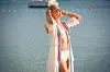 Split,140719 Hrvatska tenisacica Donna Vekic snimana na otoku Sveti Klement, uvali Palmizana nedaleko od Hvara Snimio-Sasa Buric