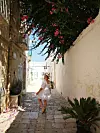 Polignano a Mare, kao i većina apulijskih gradića je prepuna cviječa.