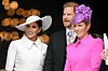 Sussexi i Zara Phillips nakon mise.
