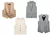 Prsluk od viskoze i poliestera 25,95 € ZARA/ Model od viskoznog pletiva 22,99 € PULL&BEAR/ Duži kroj od viskoze 39,99 € C&A/ Duži kroj 29,95 € ZARA