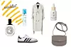 Parfem Diptyque Do Son/ hidratantni serum Biodermin Hydrabio/ baloner Klisab/ tenisice adidas Samba/ Ilia Super Serum Skin Tint/ A.P.C. Genève torba