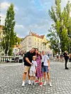 Davor Jurkotić sa suprugom Verom i sinovima Maksom i Frankom