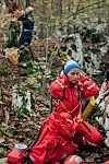 Darija je dio tima CaveSAR modul, specijaliziranog za speleospašavanja, koja je među prvima prošla jedan od najtežih ispita prve pomoći i evakuacije na svijetu