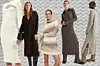 Haljina s izrezom Khaite; MATCHESFASHION (1095 eura - akcijska cijena)/ oversized haljina H&M (19,99 eura - akcijska cijena)/ mini haljina povišenog ovratnika Mango (249,90 kn - akcijska cijena)/ duga haljina na zip H&M (89,99 eura)/ haljina s prorezom H&M (49,99 eura)