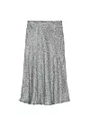 Satenska suknja s uzorkom, H&M,