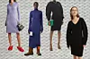 Haljina s polo ovratnikom Acne Studios; Net-a-Porter (2368 kn - akcijska cijena)/ duga rebrasta haljina Diesel (176 eura)/ haljina naglašenih rukava Bottega Veneta; MATCHESFASHION (1550 era)/ haljina s V izrezom Scotch & Soda; Europa 92 (1279 kn)