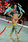 EDITORIAL USE ONLY. A model walks on the runway at the Victoriaâs Secret Fashion Show at the Grand Palais on November 30, 2016 in Paris, France., Image: 307123946, License: Rights-managed, Restrictions: , Model Release: no, Credit line: Marechal Aurore/ABACA / Abaca Press / Profimedia