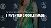 BGUK_1557127 - ** RIGHTS: WORLDWIDE EXCEPT IN UNITED STATES ** Los Angeles, - Jennifer Lopez tells how her iconic green jungle print Versace gown with plunging neckline helped create Google Image. J-lo tells her Youtube audience