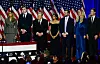 Melania Trump, Barron Trump, Viktor Knavs, J.D. Vance, Usha Vance, Ivanka Trump i Jared Kushner
