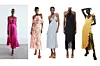 Plisirana haljina Zara (299,90 kn)/ haljina cvjetnog uzorka Zara (399,90 kn)/ plisirana haljina Zara (399,90 kn)/ haljina s resama Taller Marmo; Matchesfashion (863 eura)/ haljina od žakarda Zara (279,90 kn)