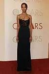 Zoe Saldana nosila je Saint Laurent haljinu