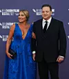 Celebrities seen attending the BFI London Film Festival screening of 'The Whale' at the Royal Festival Hall Pictured: Jeanne Moore,Brendan Fraser,Image: 729896055, License: Rights-managed, Restrictions: -ALLCOUNTRY, Model Release: no, Pictured: Jeanne Moore,Brendan Fraser, Credit line: Brett D. Cove/SplashNews.com/Splash/Profimedia