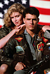 KELLY McGILLIS and TOM CRUISE in TOP GUN, 1986, directed by TONY SCOTT. Copyright PARAMOUNT PICTURES.,Image: 137030876, License: Royalty-free, Restrictions: Editorial use only. No merchandising or book covers. This is a publicly distributed handout. Access rights only, no license of copyright provided., Model Release: no, Credit line: PARAMOUNT PICTURES/Album/Profimedia