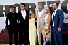 Hayes, Cayden, Grace, Kevin i Annie Costner na okupu