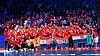 Proslava srebrne medalje na terenu