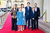 Kralj i kraljica Mary sa djecom: princom Christianom, princezom Isabellom i blizancima Vincentom i Josephinom