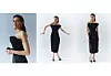 Haljina Sportmax, Max Mara; naušnice Stradivarius; prsten By Malene Birger, Garderoba Concept Store, cipele H&M