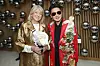 Martha Stewart i Andrew Yu na predstavljanju njezine stote knjige u listopadu u New Yorku