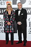 S Nicolettom Mantovani, udovicom Luciana Pavarottija u Londonu 2013.