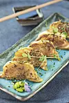 Gyoza od svinjetine i gorgonzole