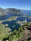 Ljepote razvedene norveške obale: Reine iz zraka