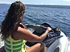 FOTOGRAFIJE: PRIVATNI ALBUM Voditeljica preferira aktivni godišnji odmor pa je osim raftinga i ziplinea uživala i vozeći jet ski