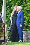 Robert Kraft sa svojom suprugom Dianom Blumberg pristižu na vjenčanje