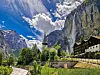 Švicarsko selo Lauterbrunnen proslavio je slap od čije ljepote zastaje dah