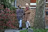 EXCLUSIVE: Bearded Jude Law, 47, goes arm in arm with wife Phillipa Coan, 32, as the couple emerge from home quarantine for a brisk walk in lockdown London. 30 Mar 2020,Image: 510735956, License: Rights-managed, Restrictions: NO Australia, Germany, New Zealand, United Kingdom, Model Release: no, Credit line: MEGA / The Mega Agency / Profimedia