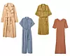 Dugi baloner 47,99 €/ kombinezon s ovratnikom i remenom 19,99 €/ košulja-haljina cargo stila 29,99 €/ rebrasta haljina od viskoze i akrila 8,99 €/ sve H&M